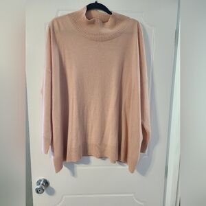 Pink Casmere Eileen Fisher sweater 2x